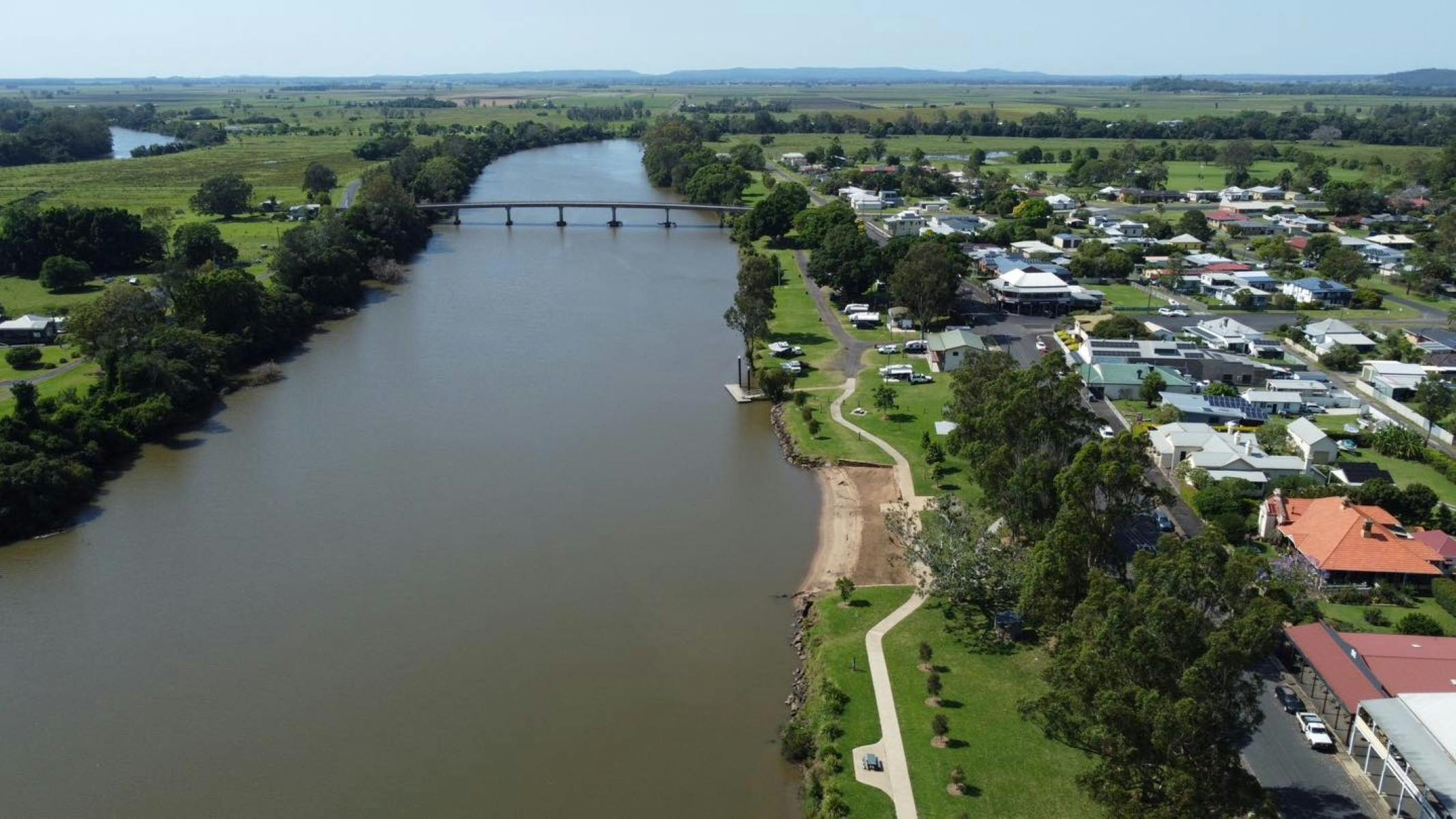 Richmond River at Coraki