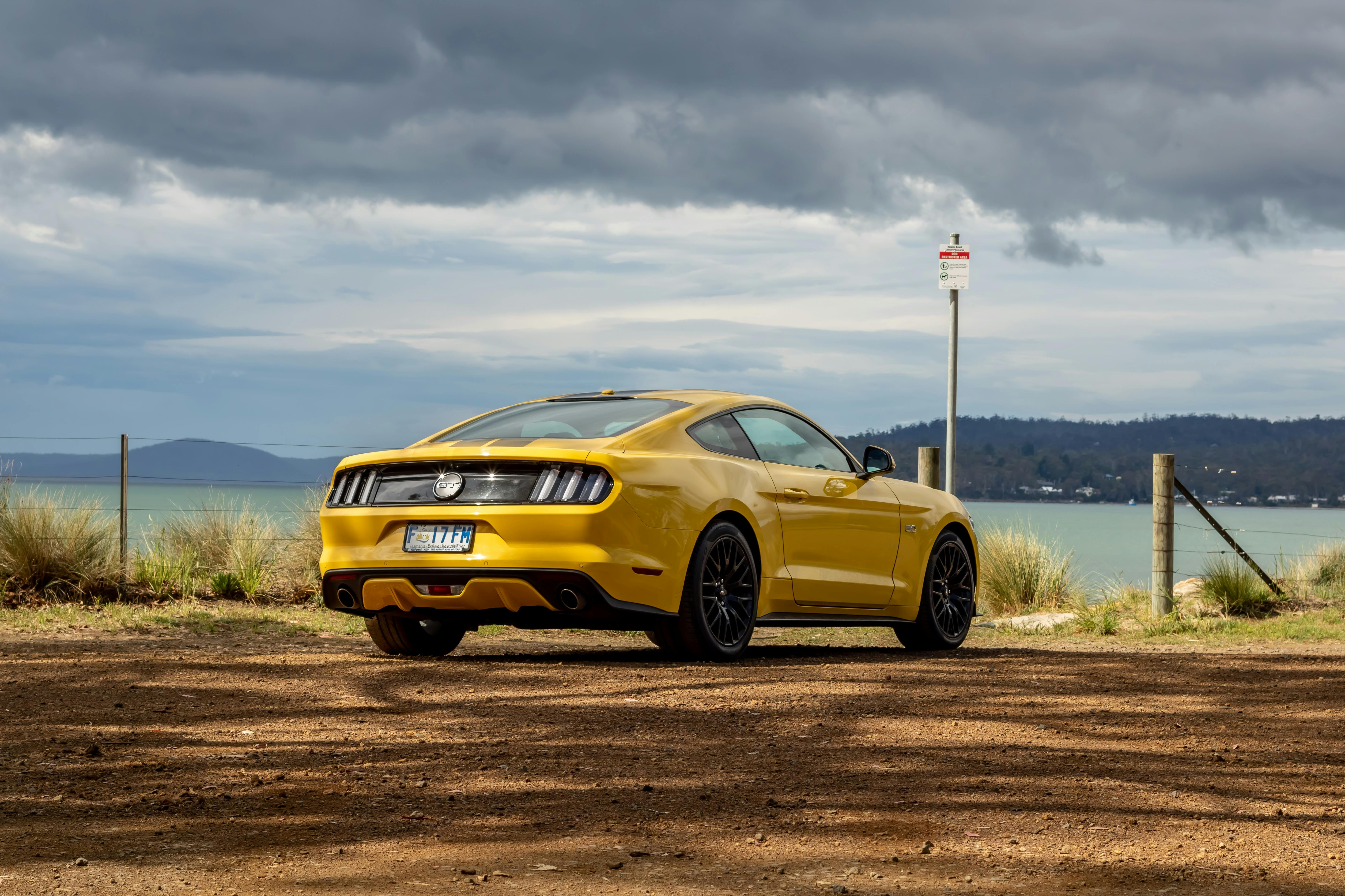 Mustang rental in Tasmania with Overdrive Car Hire