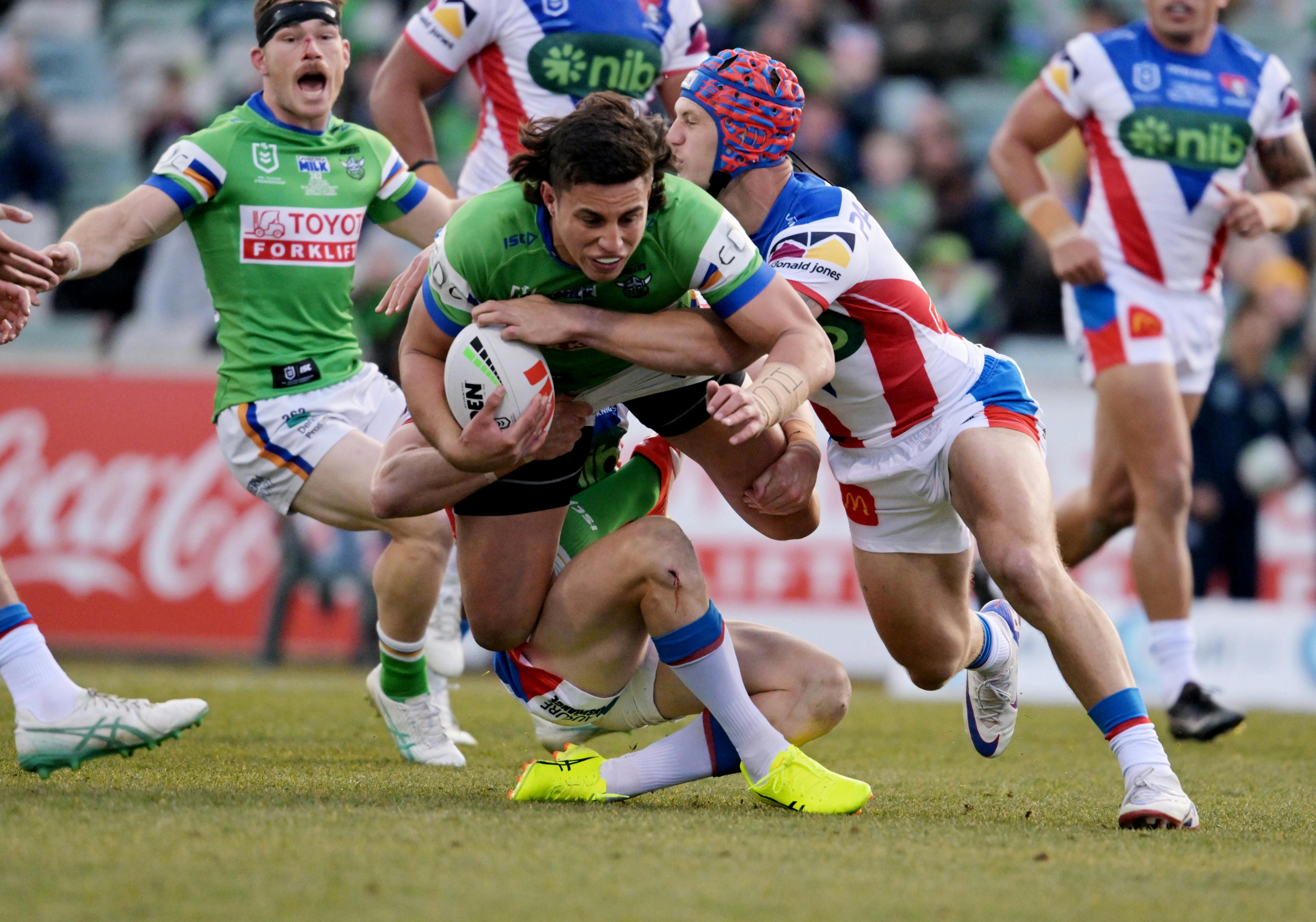 Raiders v Knights - NRL Round 21