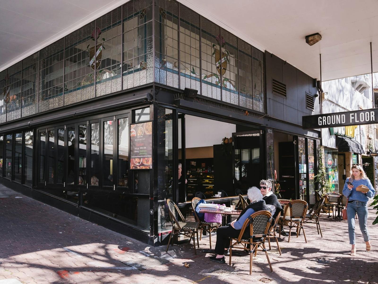 Ground Floor Cafe Exterior