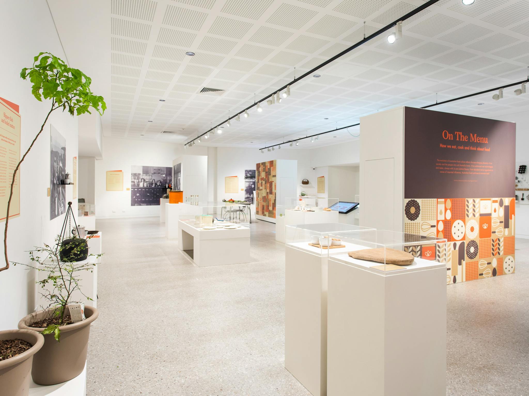 'On the menu' exhibition view