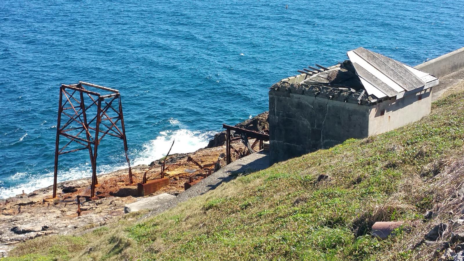 Old Gantry at South Solitary Island