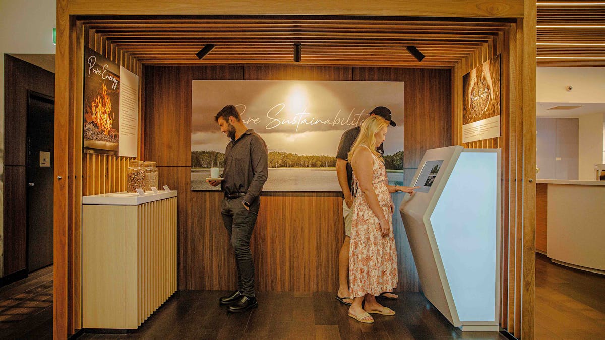 Interactive displays in the Visitor Experience
