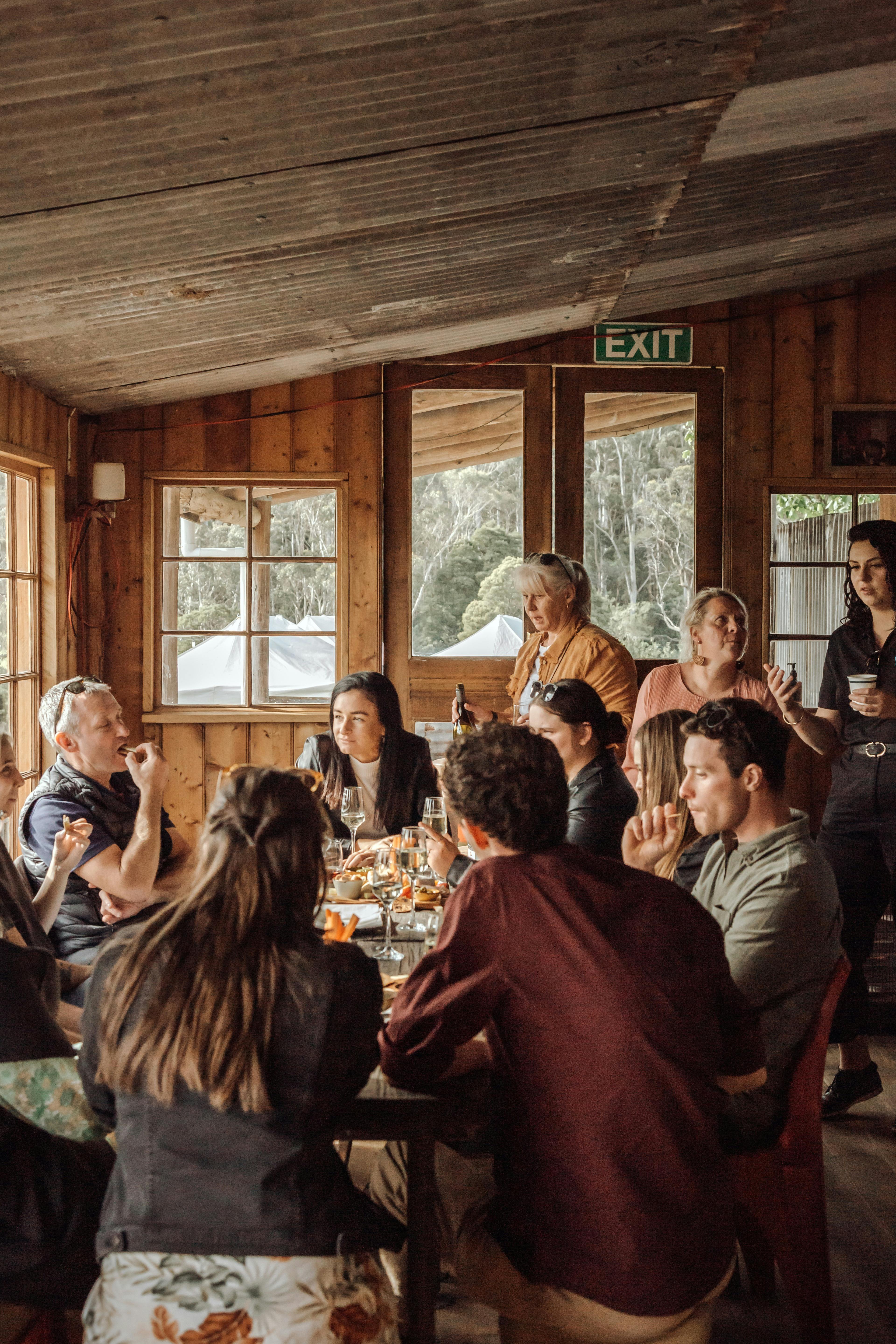 Wine down and relax with friends whilst enjoying a delish wine.