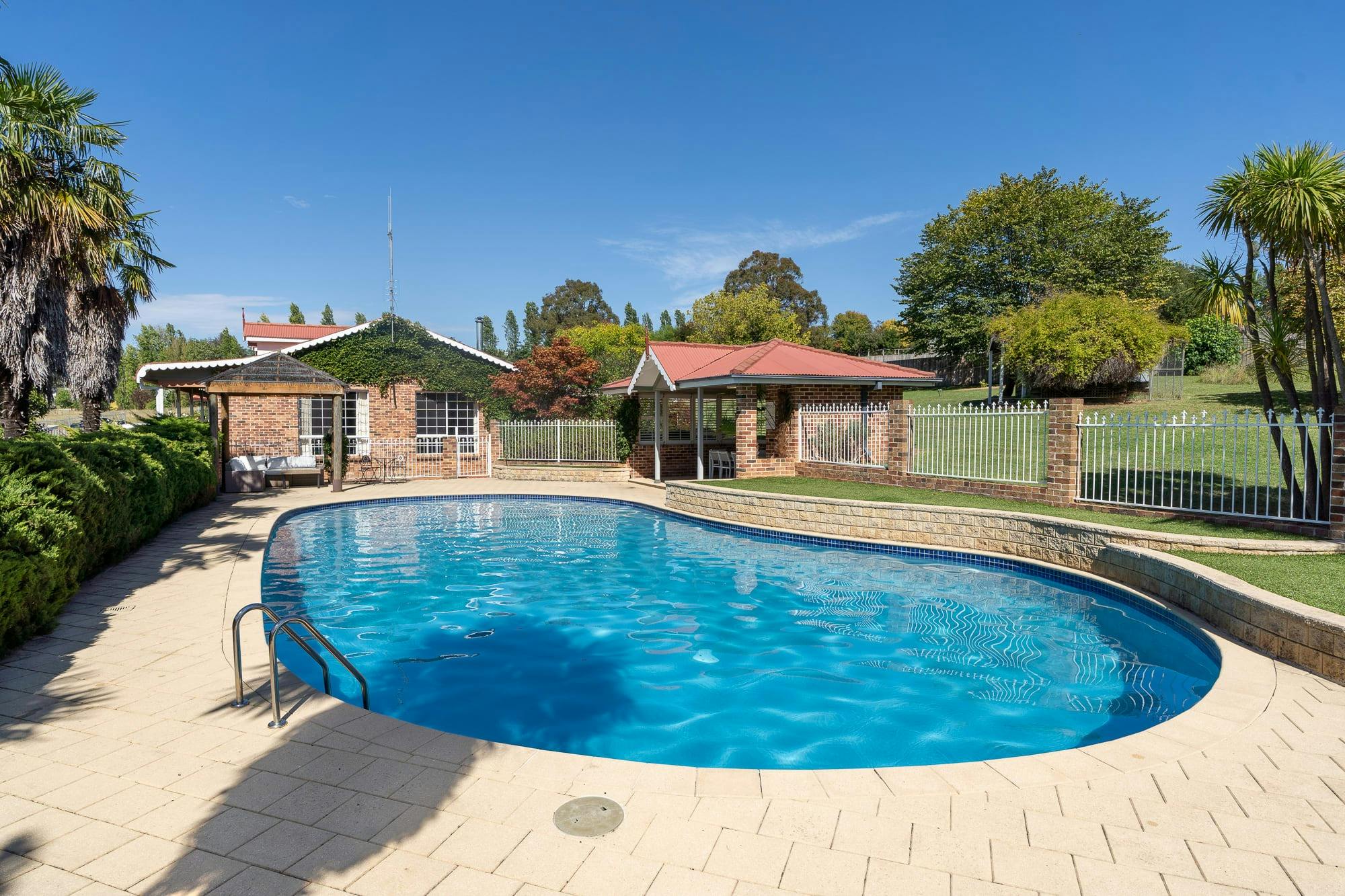 Pool at Georgia Oak Retreat