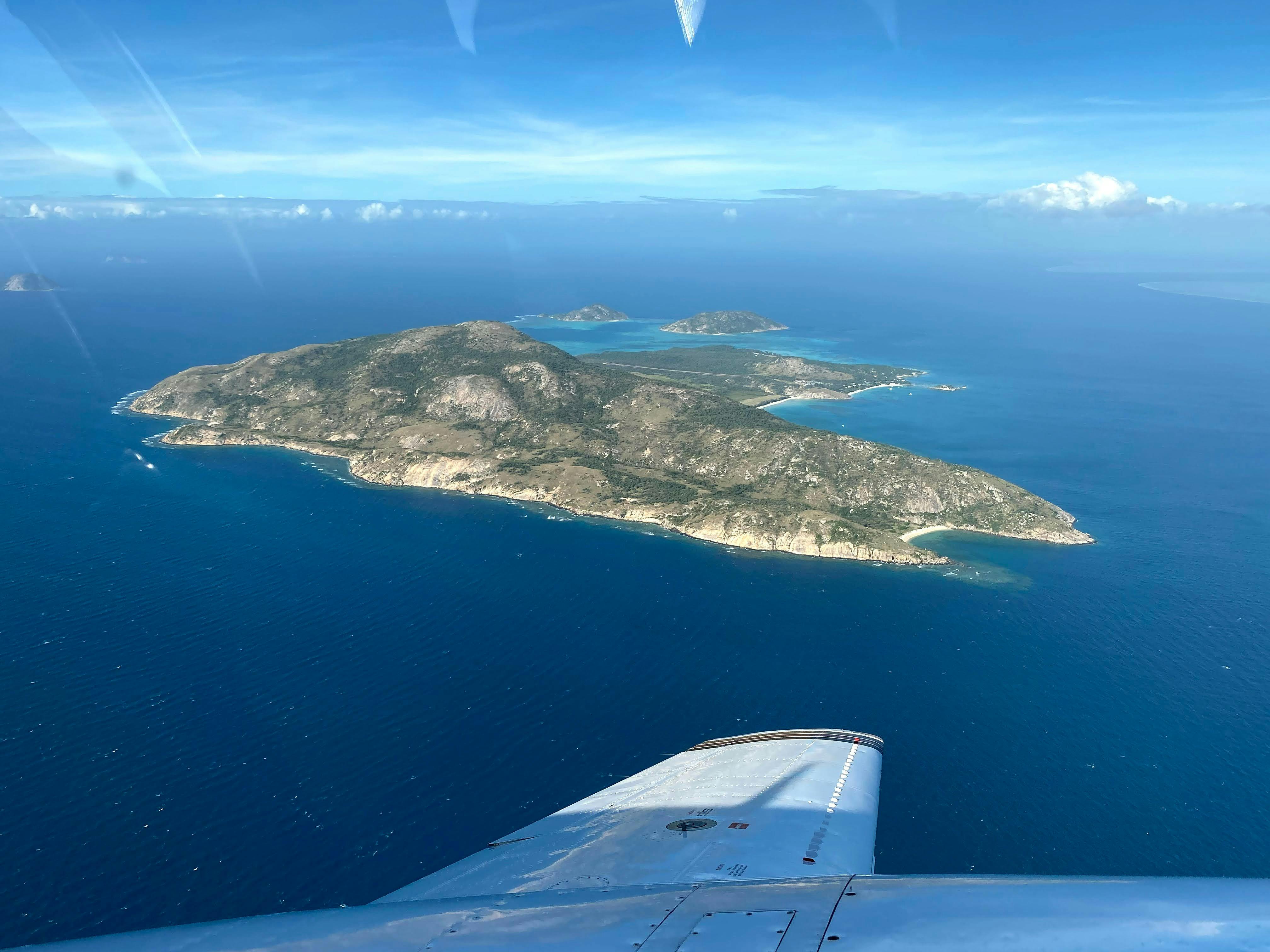 in our private aircraft