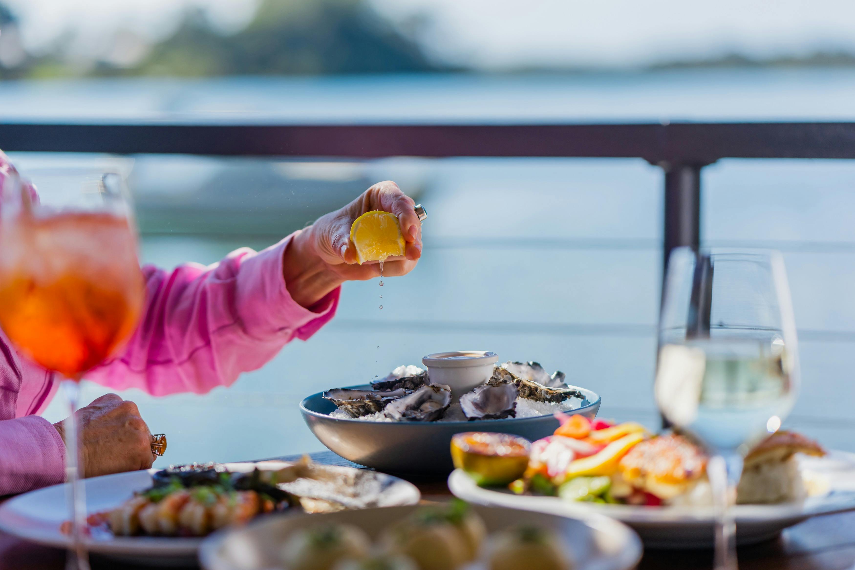 Meeresfrüchteplatte von Anchors Wharf