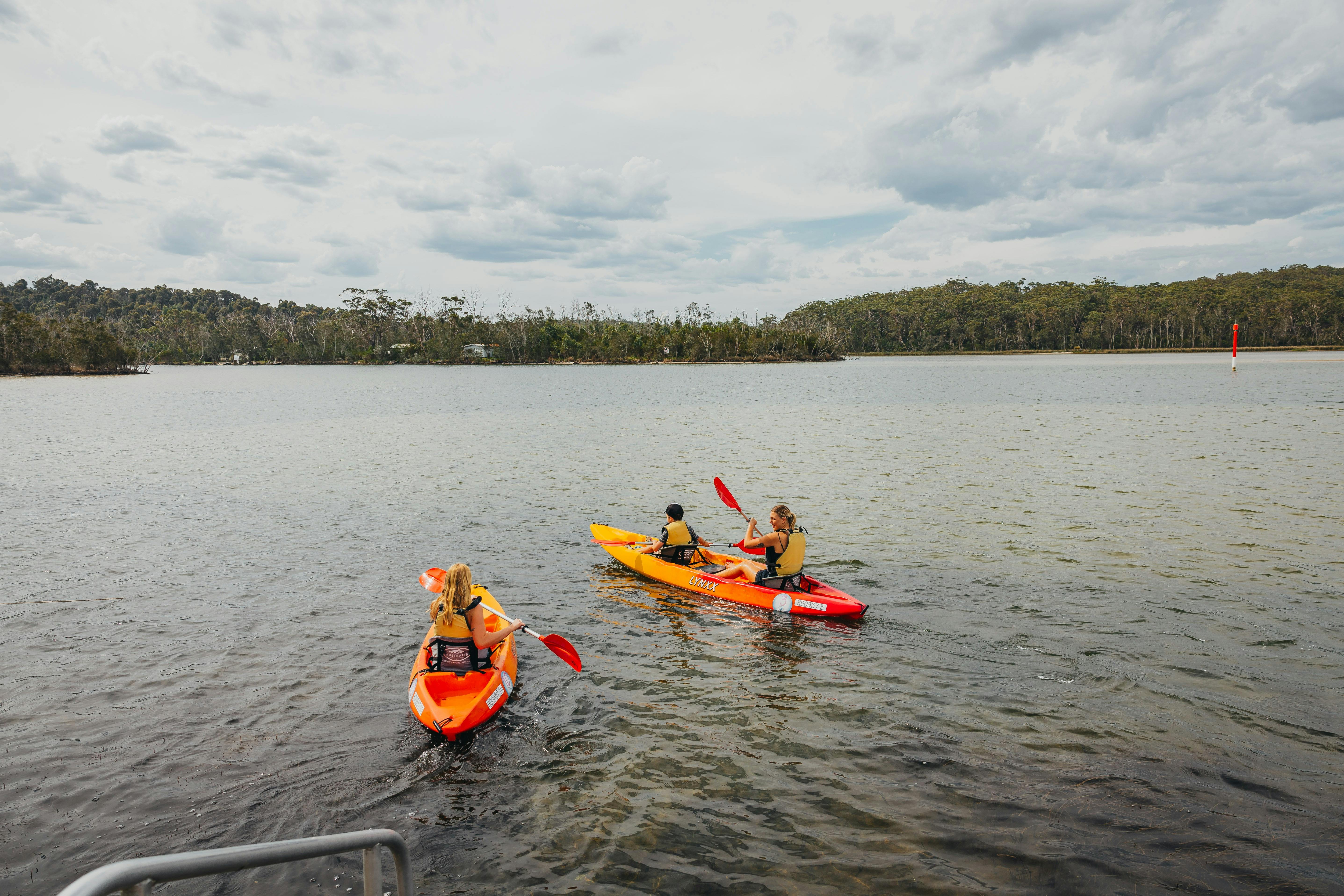 Holiday Haven Lake Conjola Kayaking