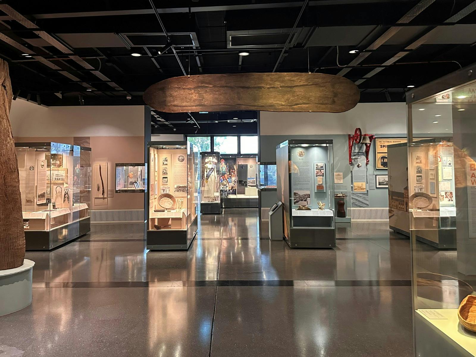 Gallery at Albury LibraryMuseum, showing Bungambrawatha: Stories of Albury