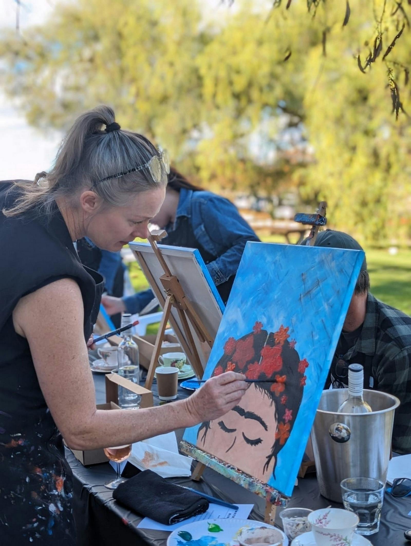 Paint and Sip at Pfeiffer Wines