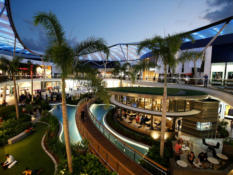 The Resort by night