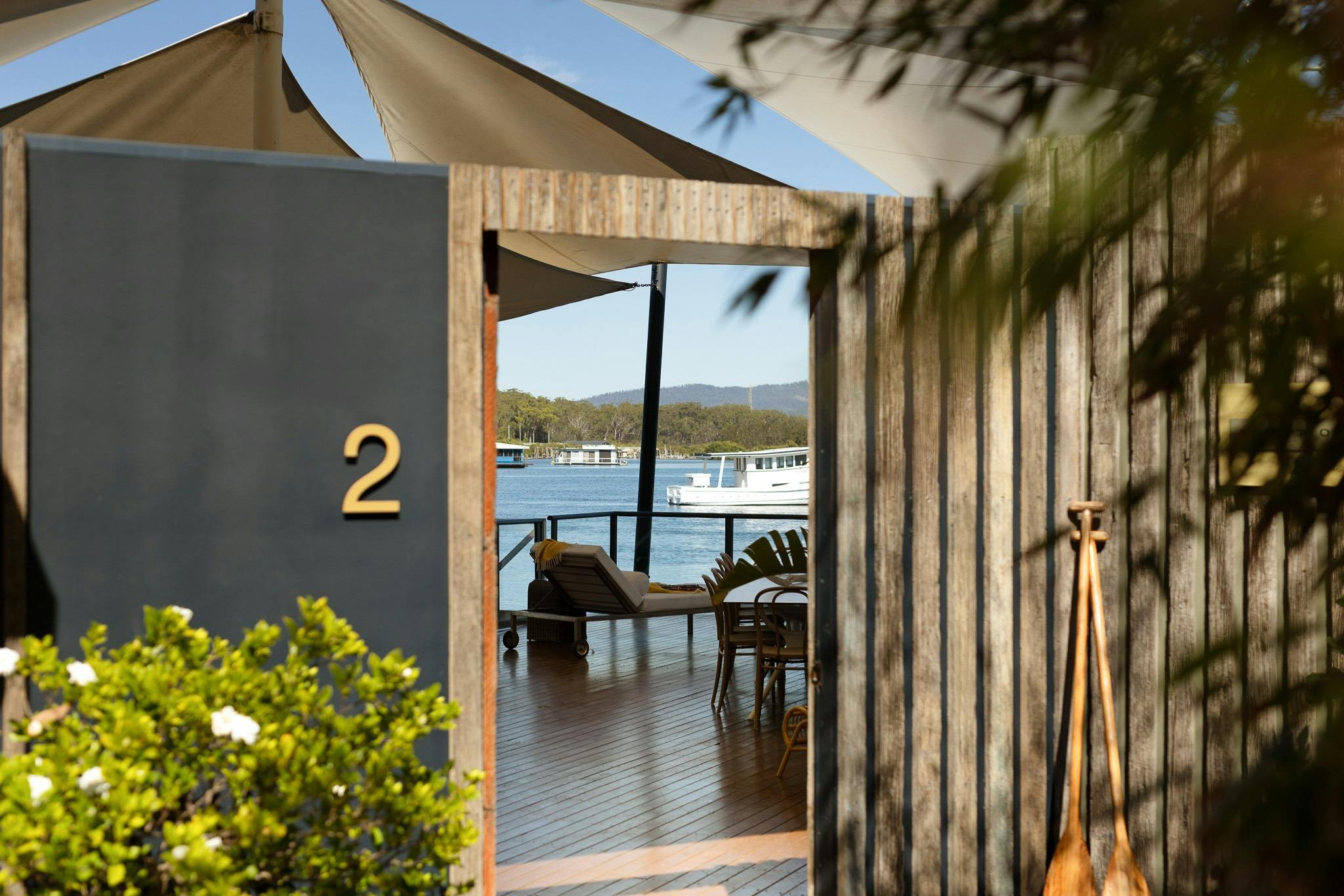 The entrance to your oasis.