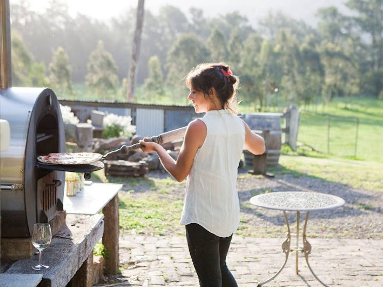 The Shed Pizza oven