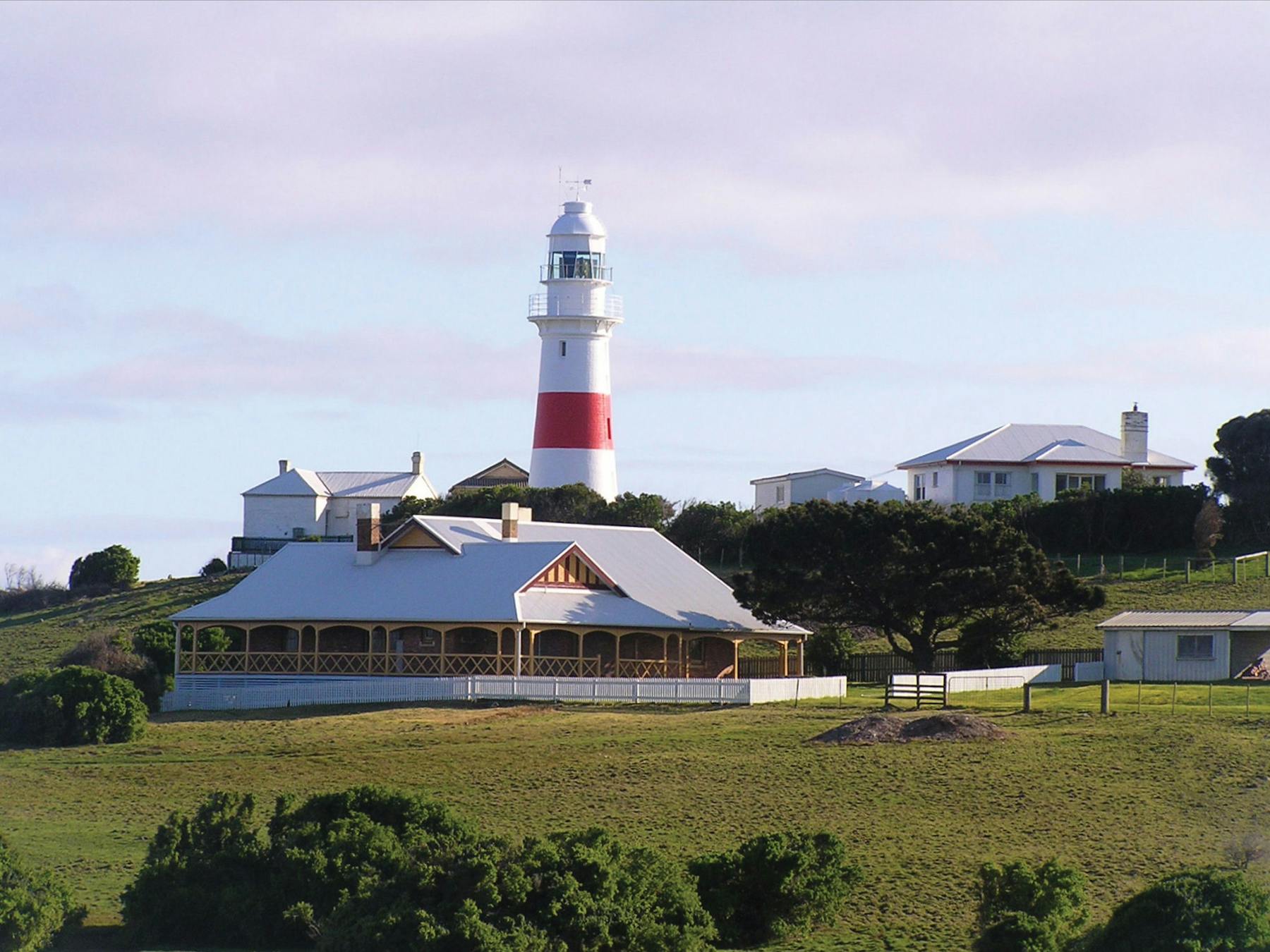 Low Head Pilot Station and Low Head Lighthouse