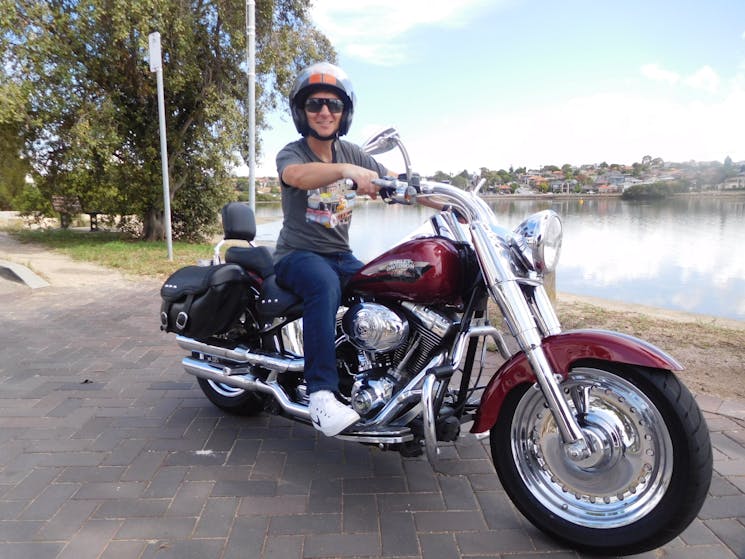 A Harley tour around Sydney is a fantastic experience. You will see the famous sights in style!