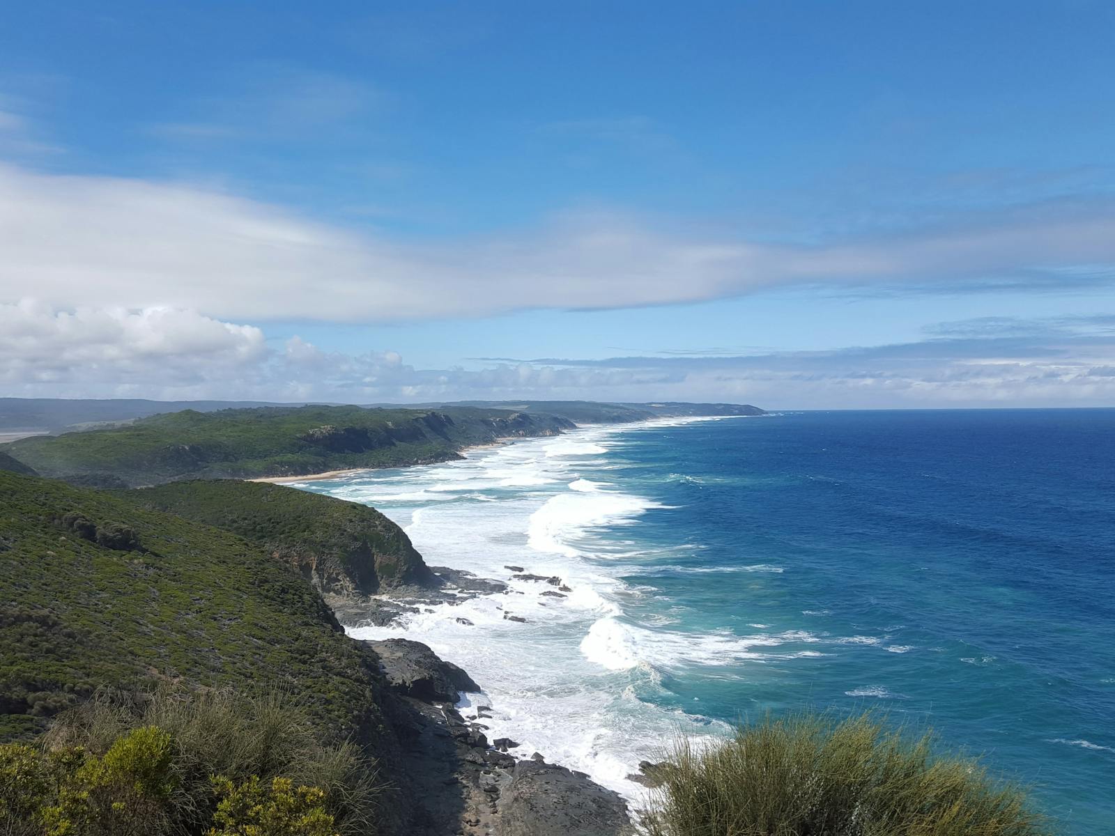 View from near Castle Cove on the Great Ocean Walk