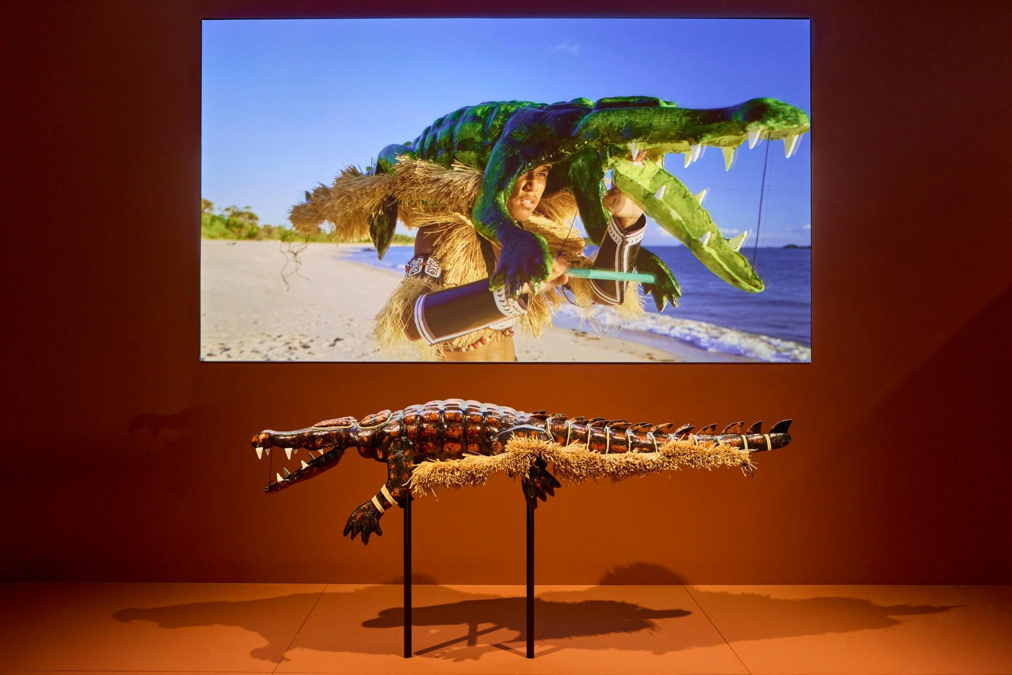 Koedalaw Girer (crocodile dance) created by Alick Tipoti (Zugub)