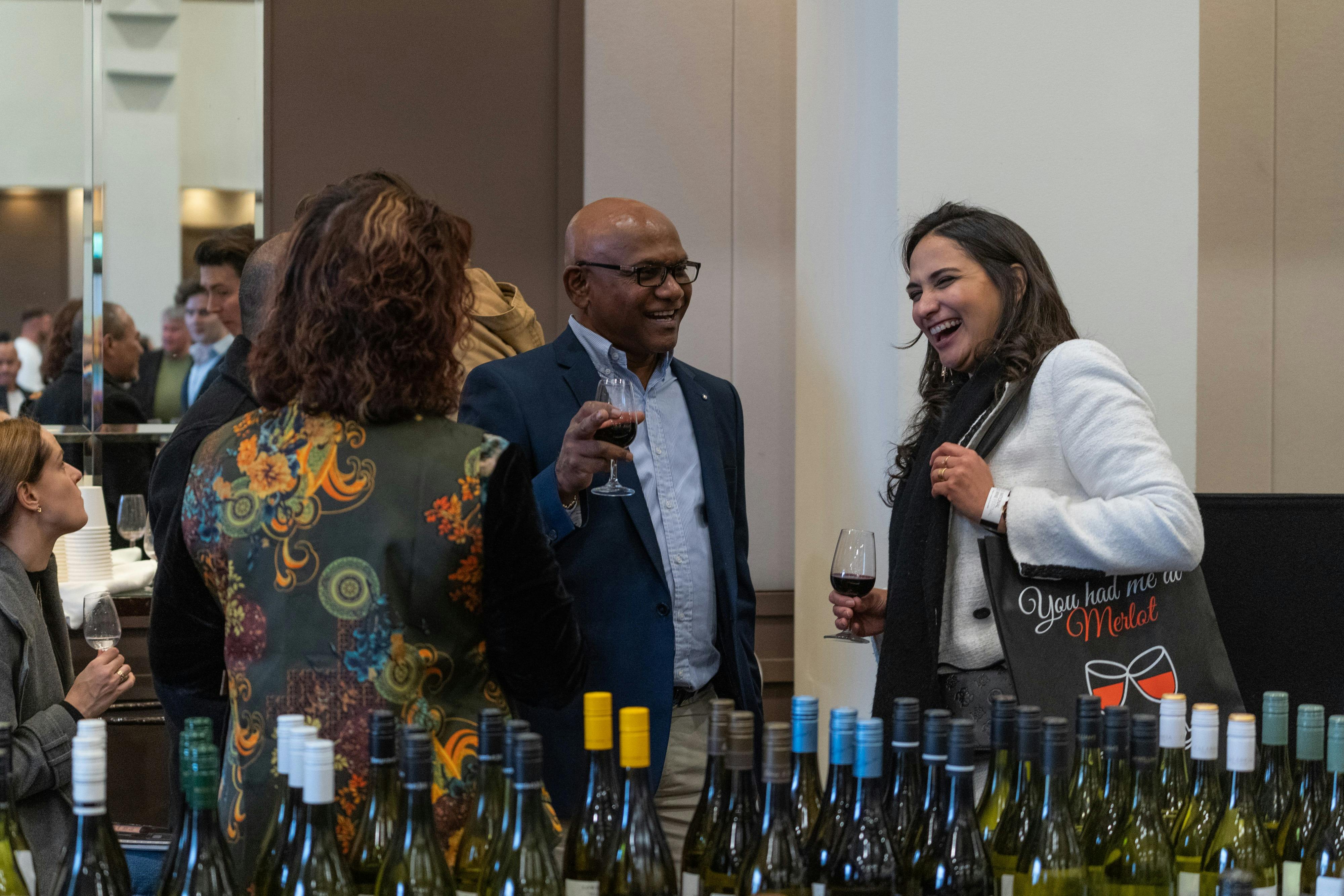 National Wine Festival - People conversing