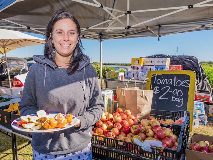 Yamba River Markets fruit & veg