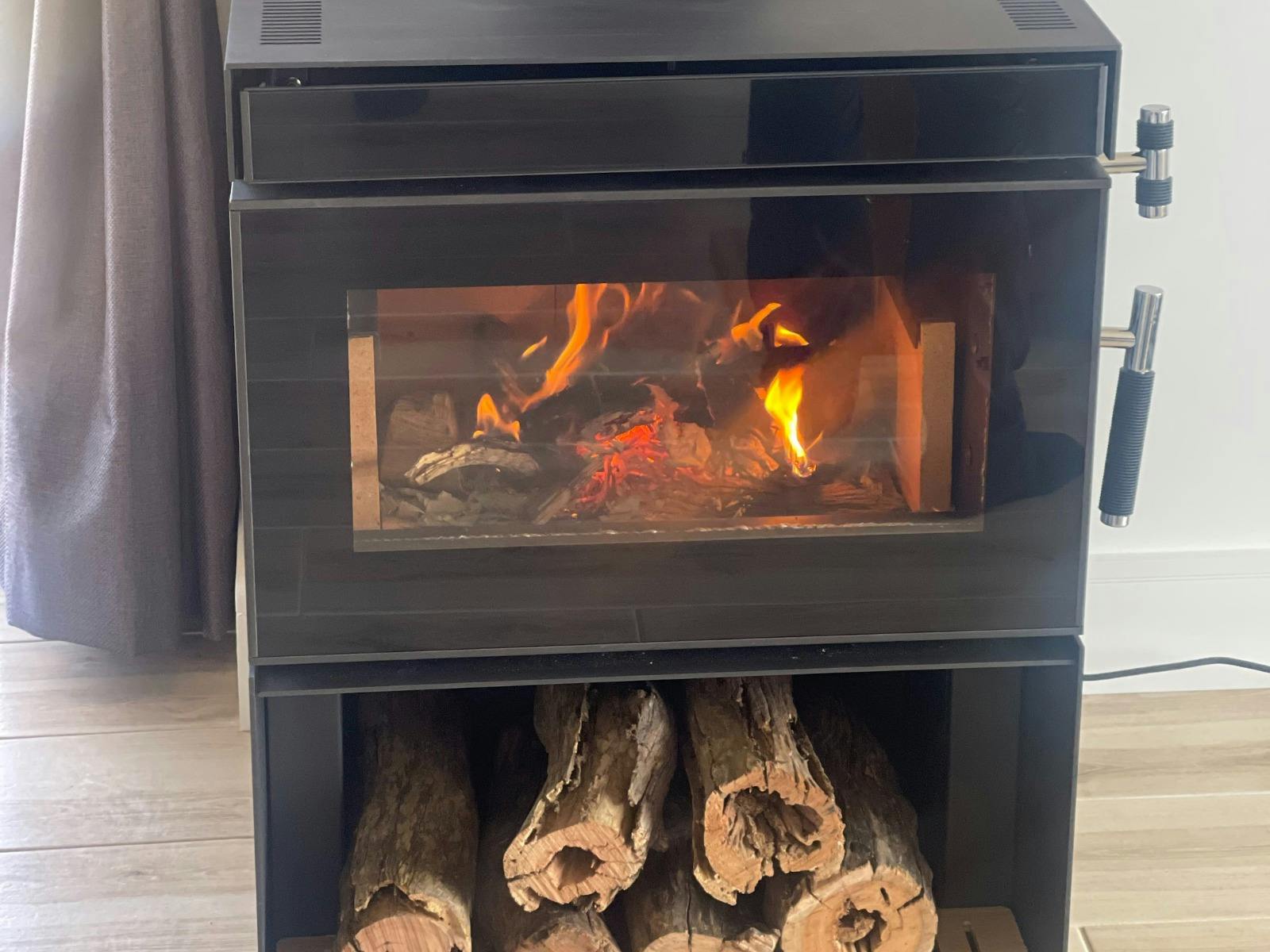 Open fire place Tuscany Truffle Farm