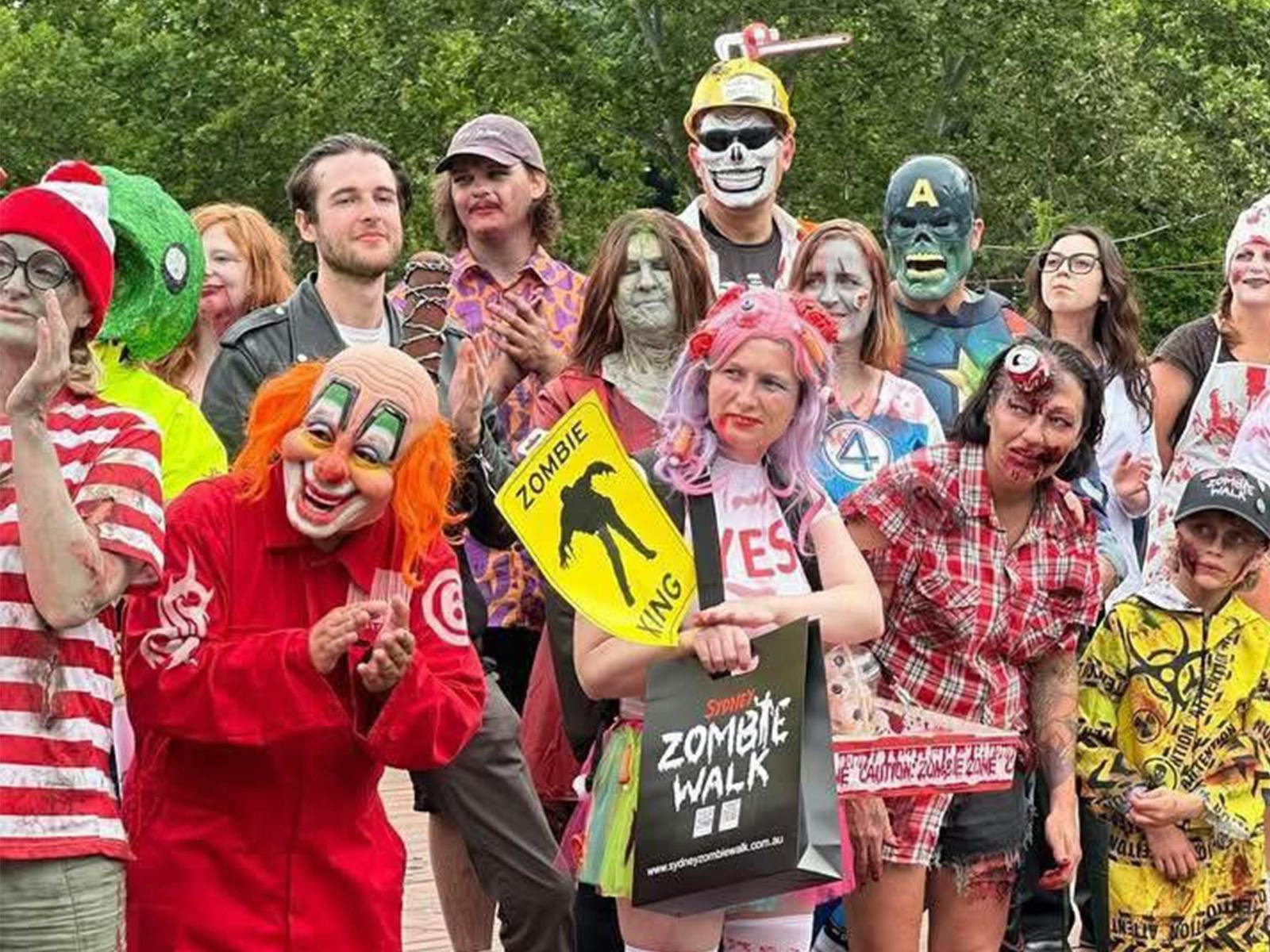 Sydney zombie walk