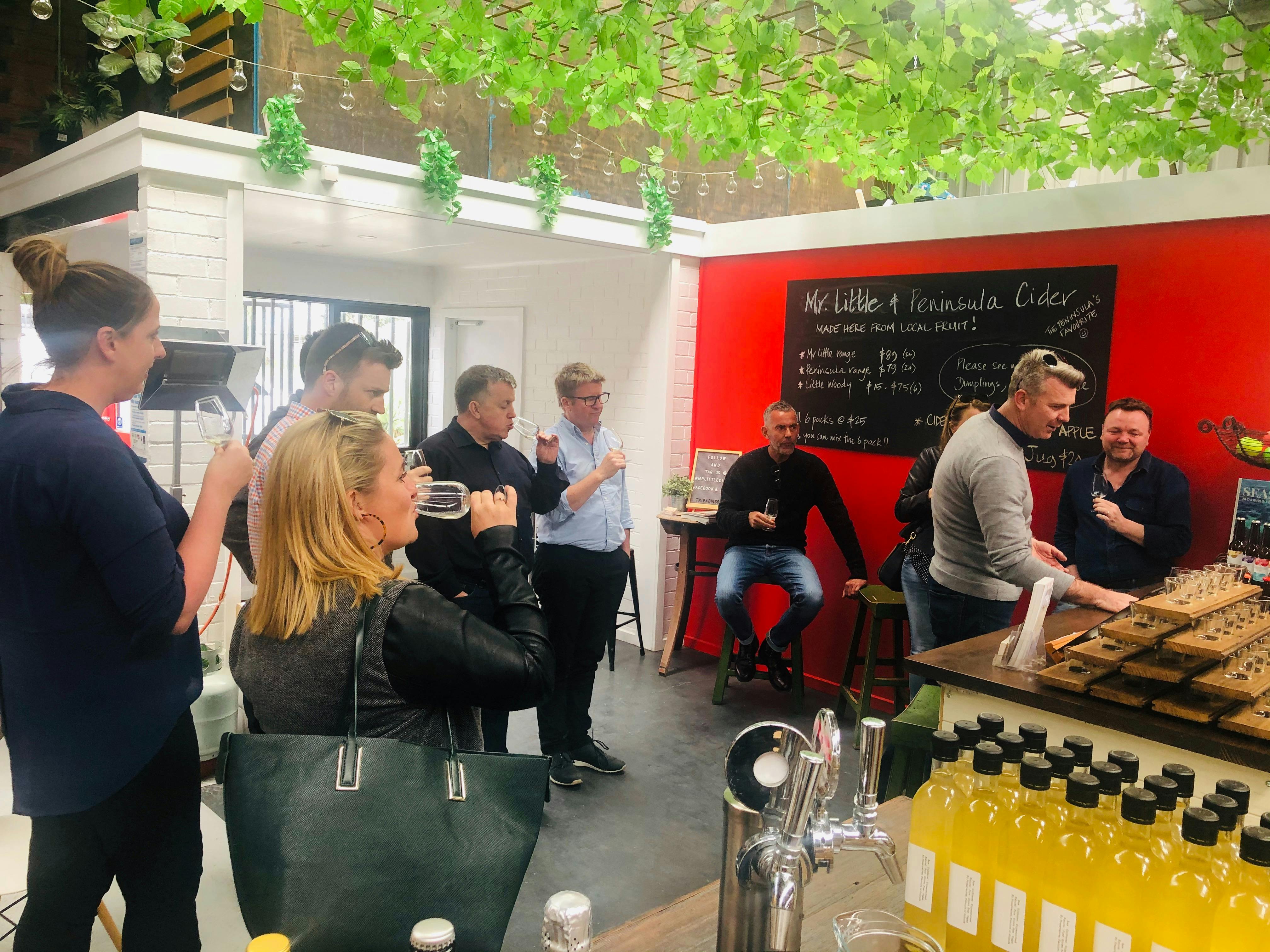 Enjoying Delicious Cider on Beer, Spirit & Cider Trail