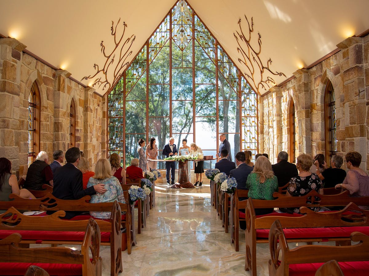Wedding ceremony The Chapel Montville Malenyweddingphotography