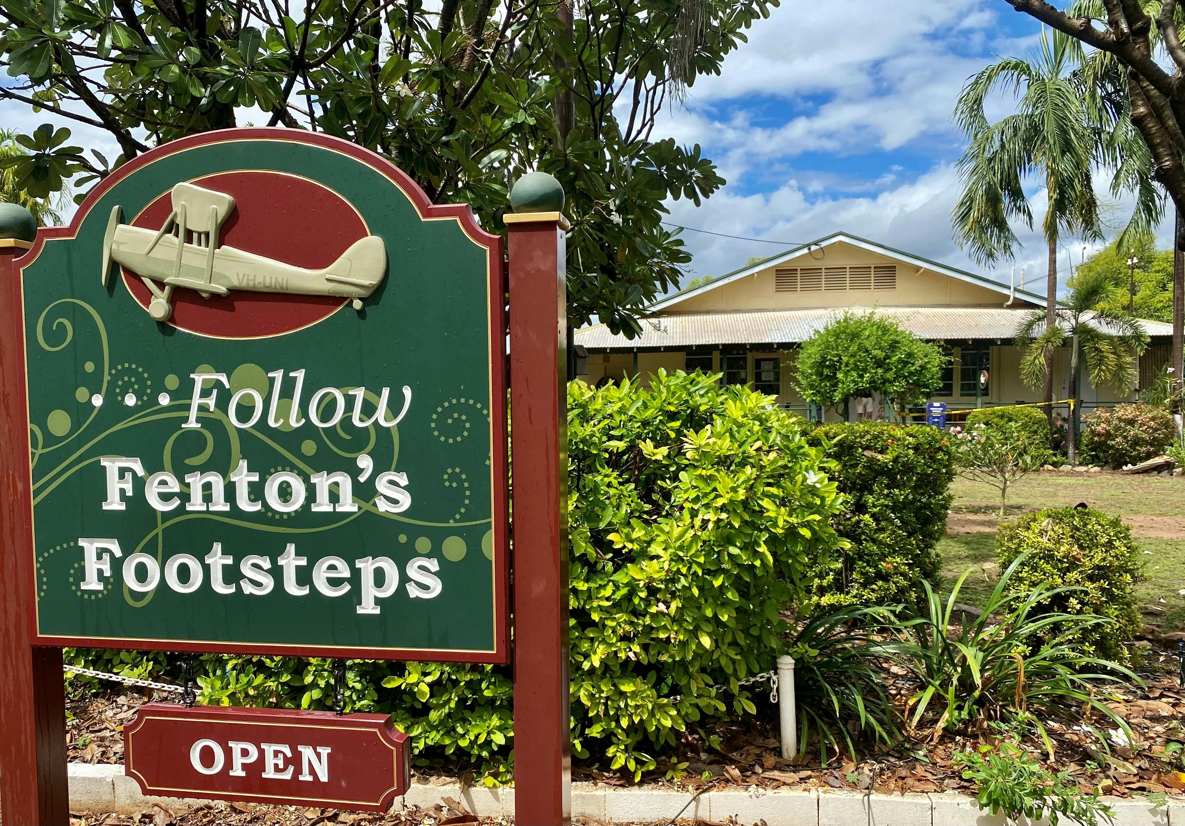 The Katherine Museum Fenton Sign