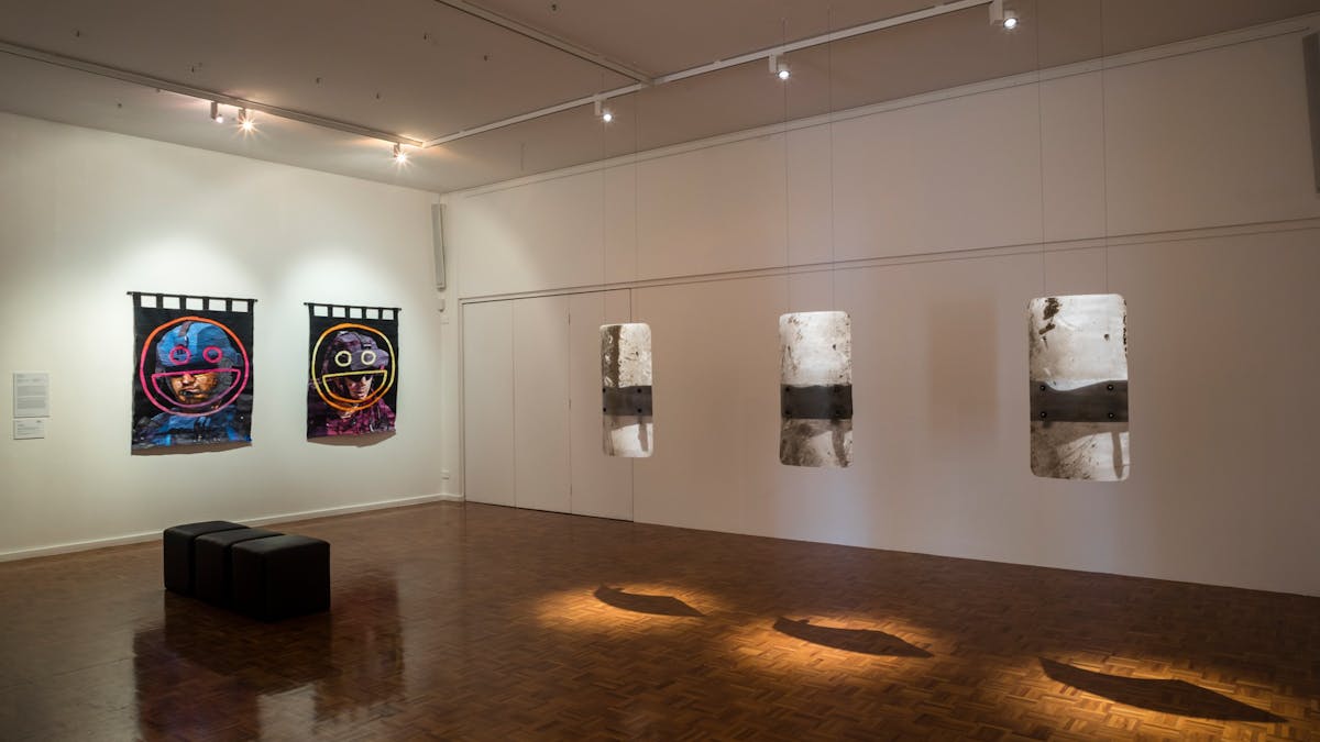 Violent Salt exhibition install view