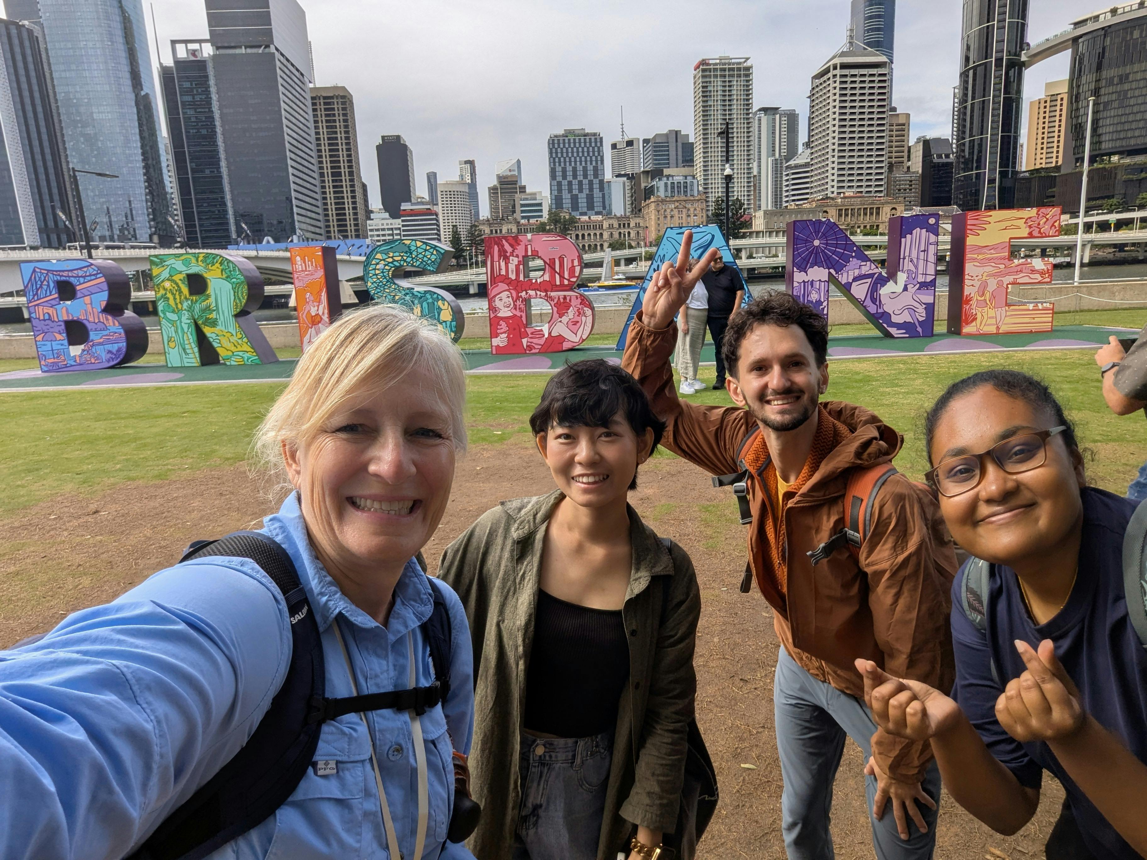 Great views of the city, perfect for a photo with the Brisbane Sign