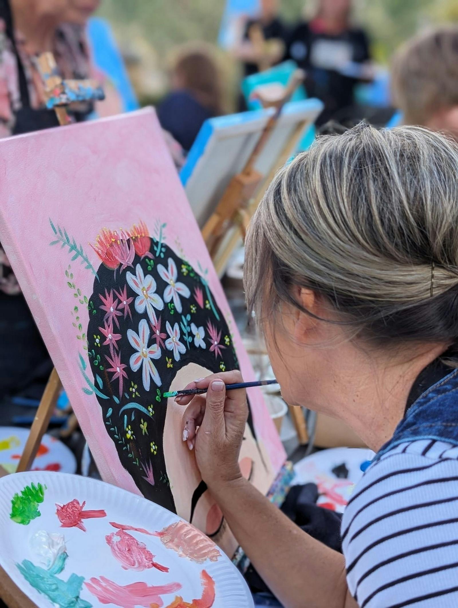 Paint and Sip at Pfeiffer Wines
