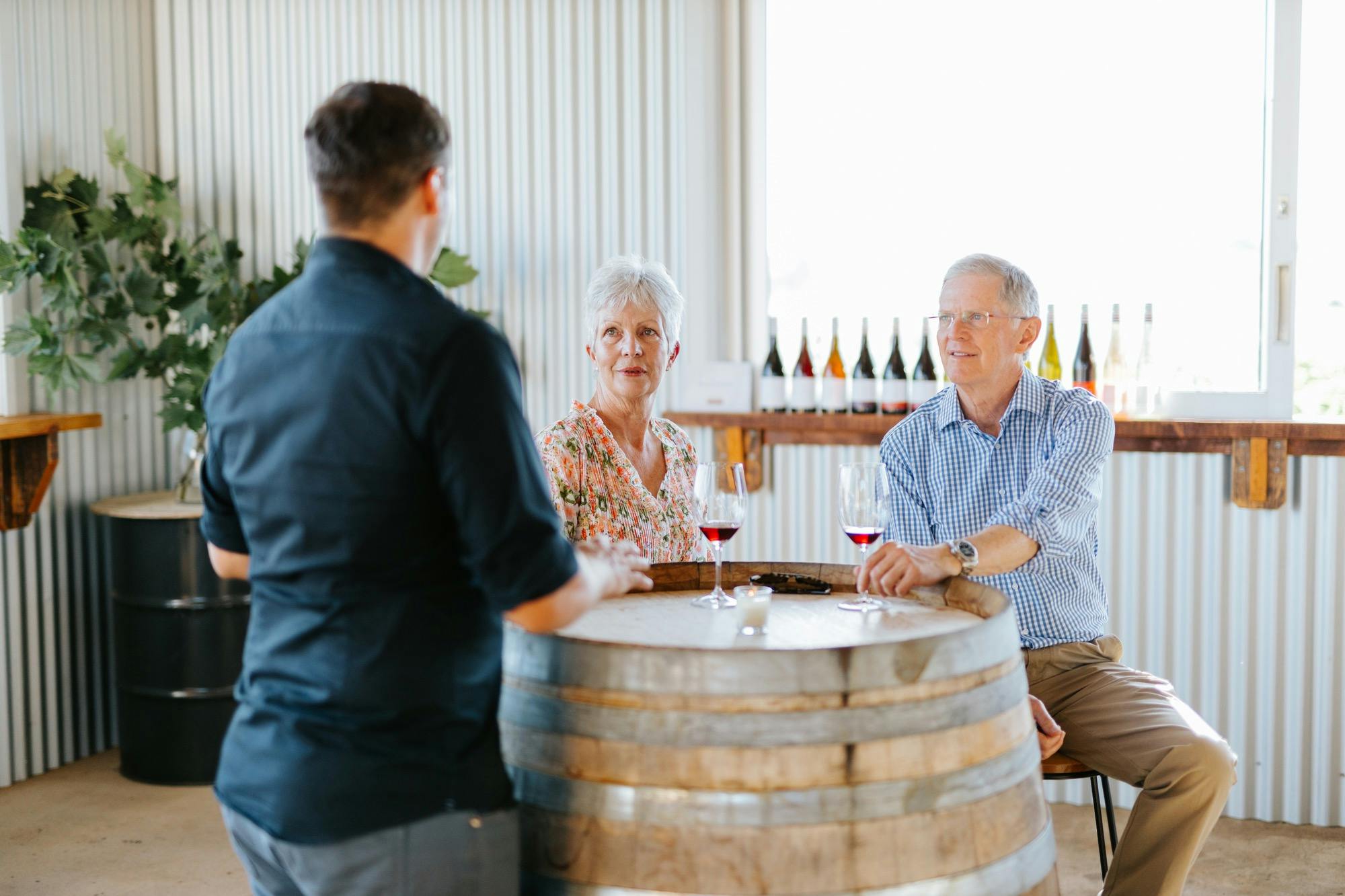 Extensive white and red wines to try