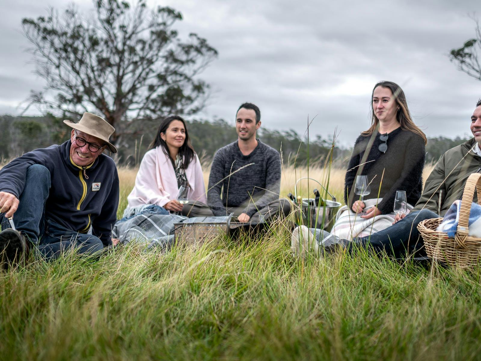 Enjoying the view of the Hazards