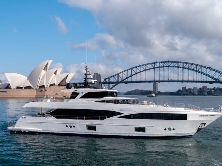 Luxury Yacht Sydney Harbour