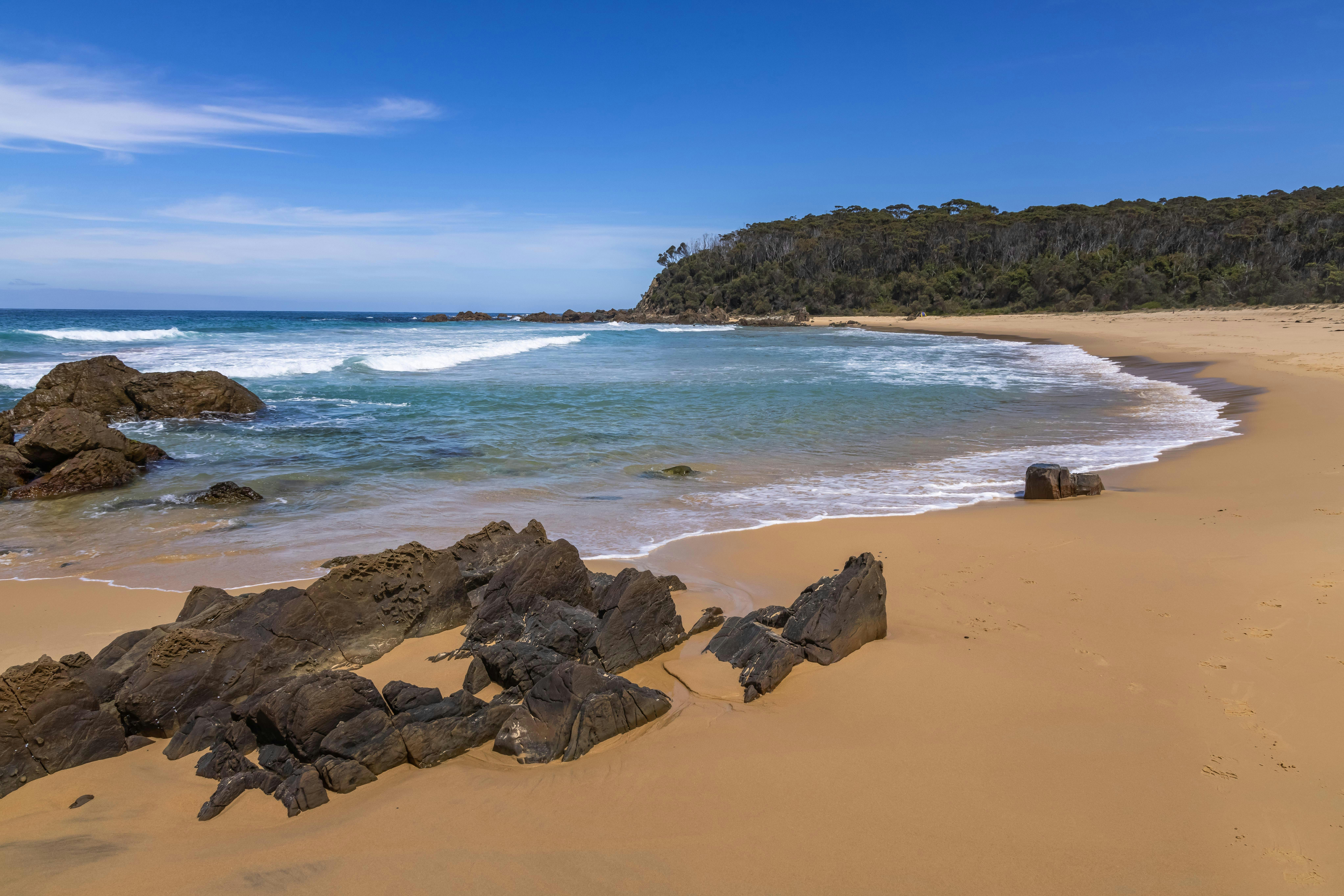 Armands Beach, Sapphire Coast , beaches in Bermagui - clothes optional beach
