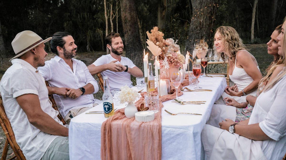 Beach or private garden events with coastal rush and secret dinners personal chef and caterers