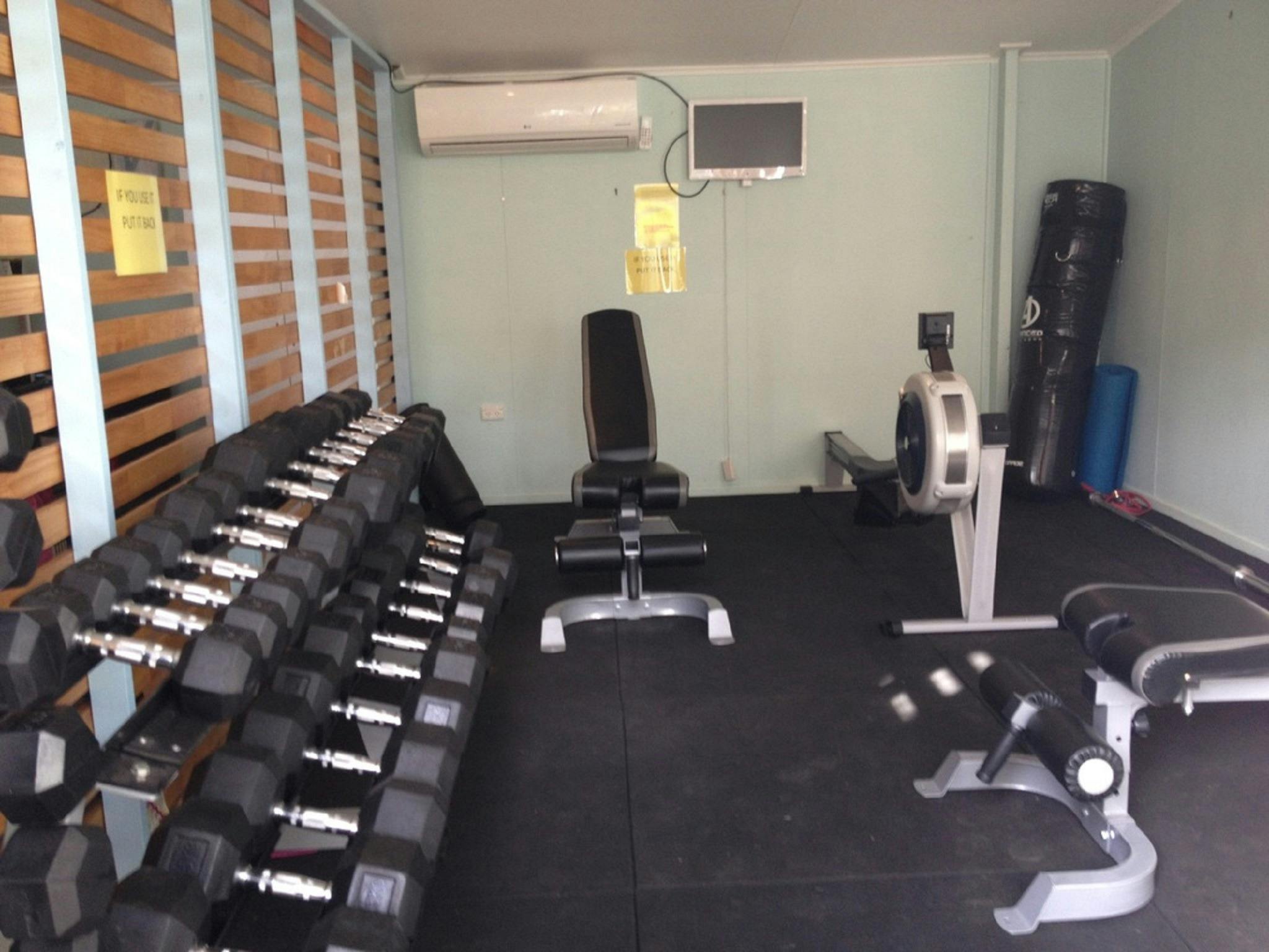 Well kitted out gym for our guests