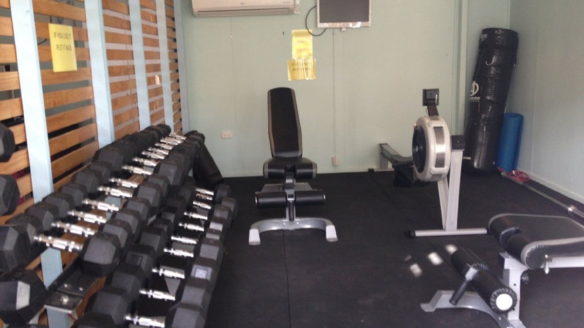 Well kitted out gym for our guests