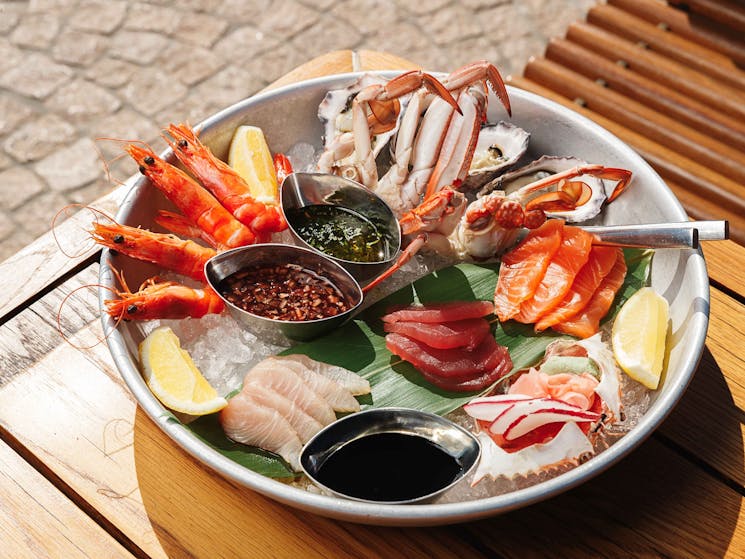 Opera Bar seafood platter