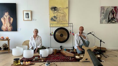 Michael Armstrong Art Sound Healing Event