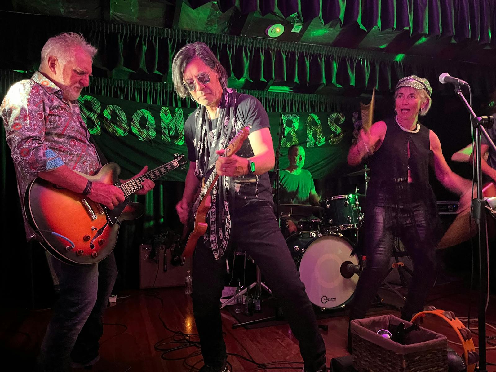 The Sunbakers perform at Boomers Bash