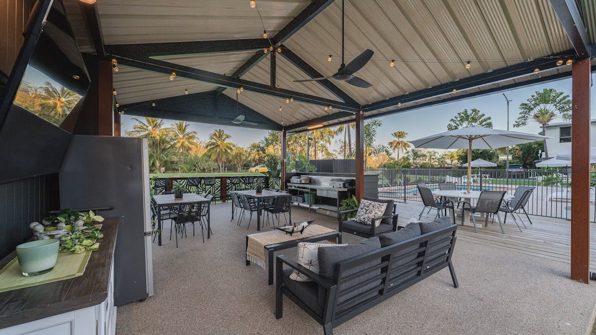 BBQ and Entertainment Area