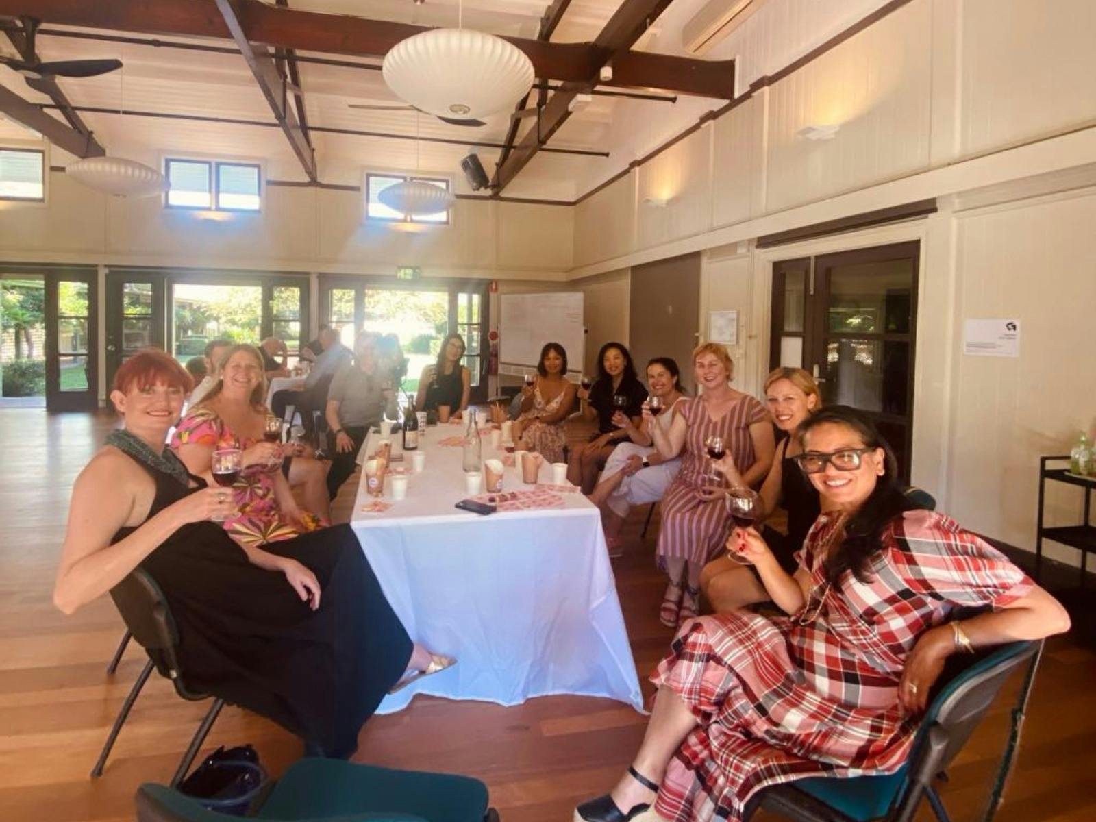 guests at a previous Winederlust event enjoying local wines