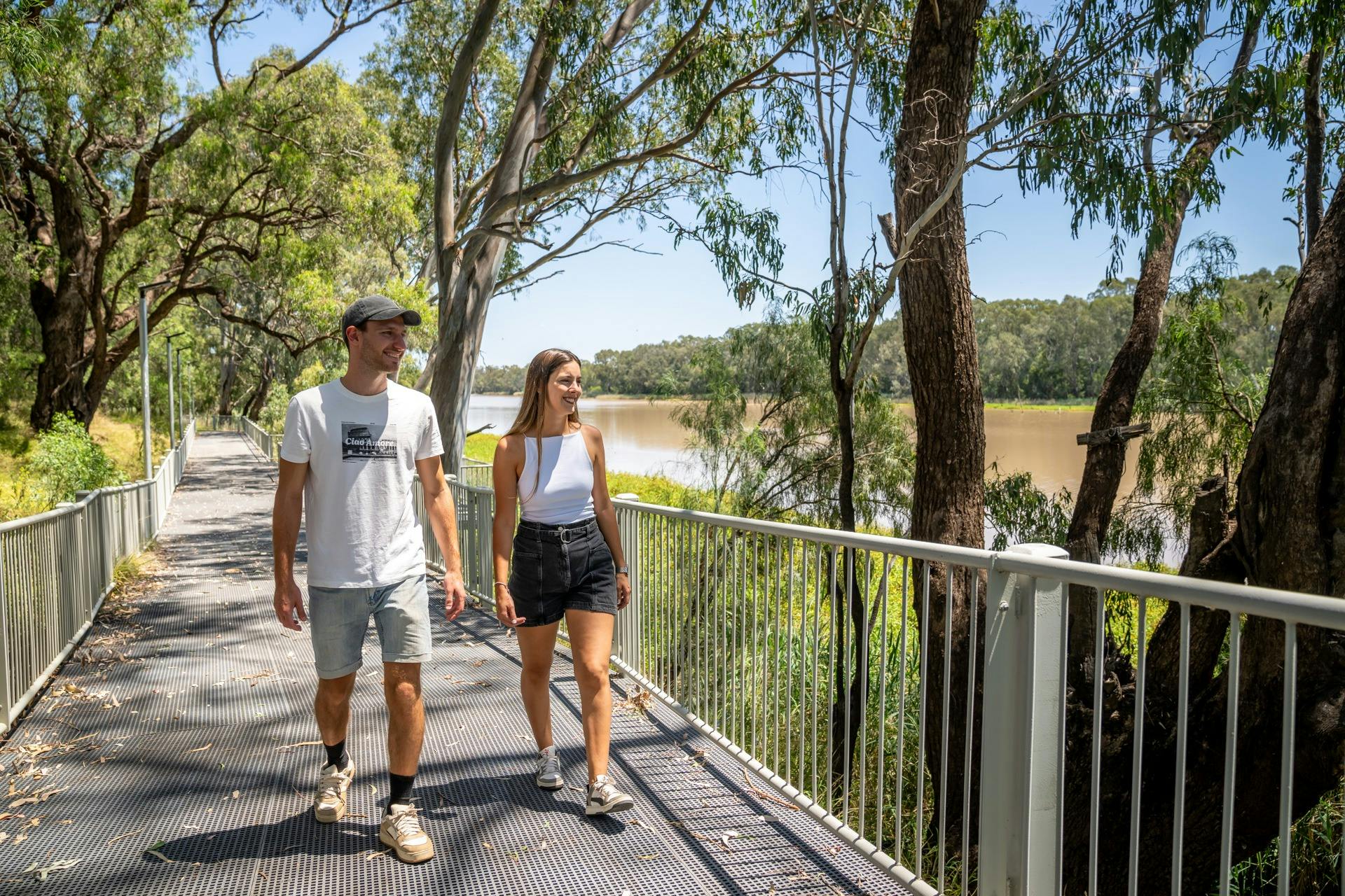 riverbank walk
