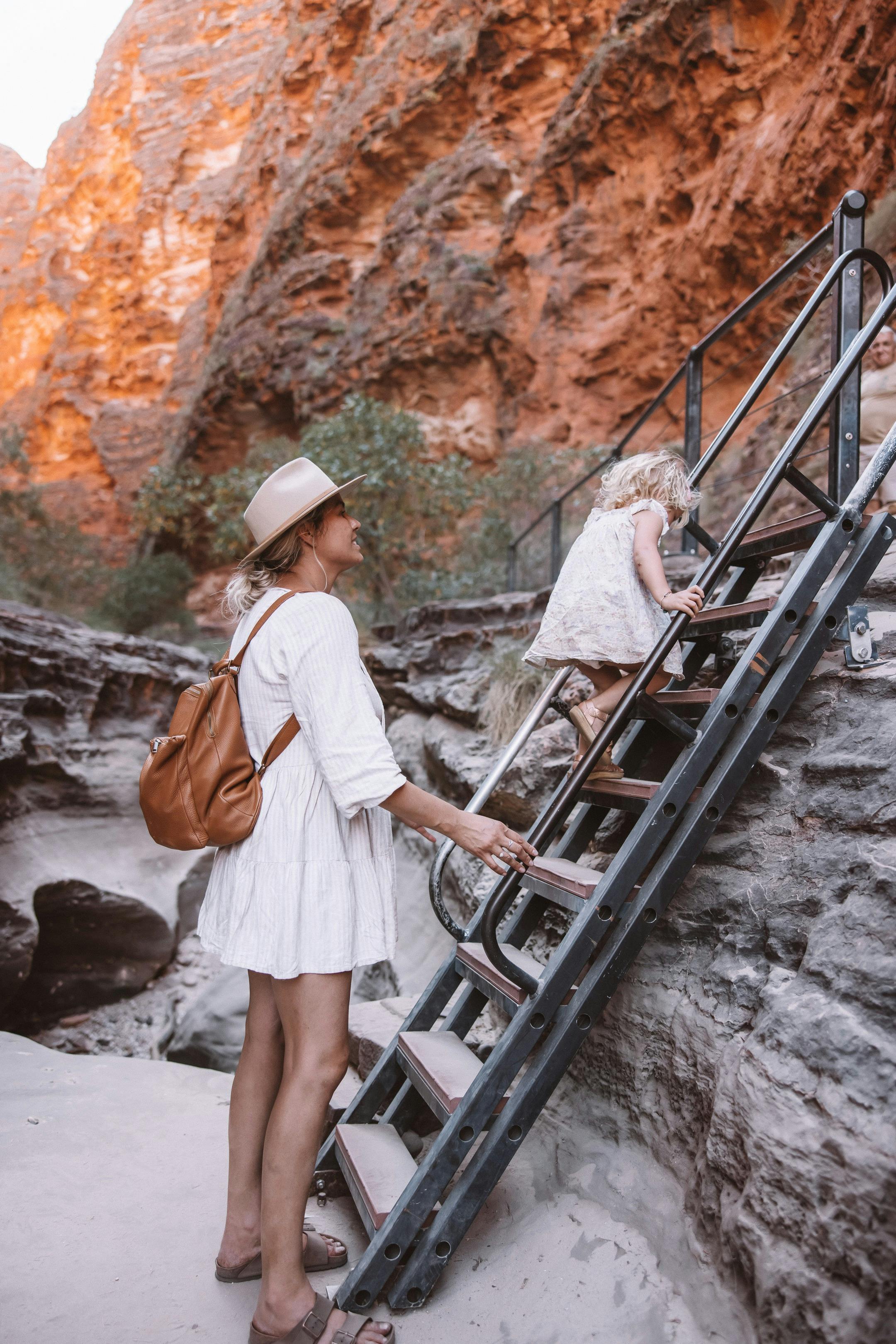 Walking into Cathedral Gorge, Purnululu