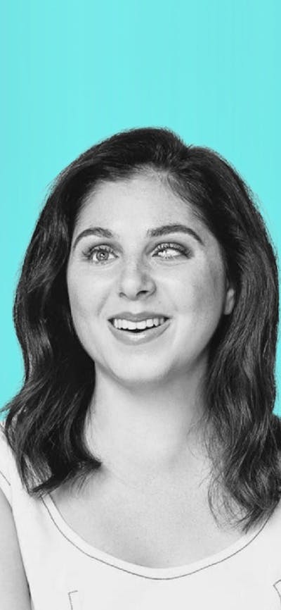 Black and white portraits of Nas Campanella, Christina Ryan and Wayne Herbert with a teal background