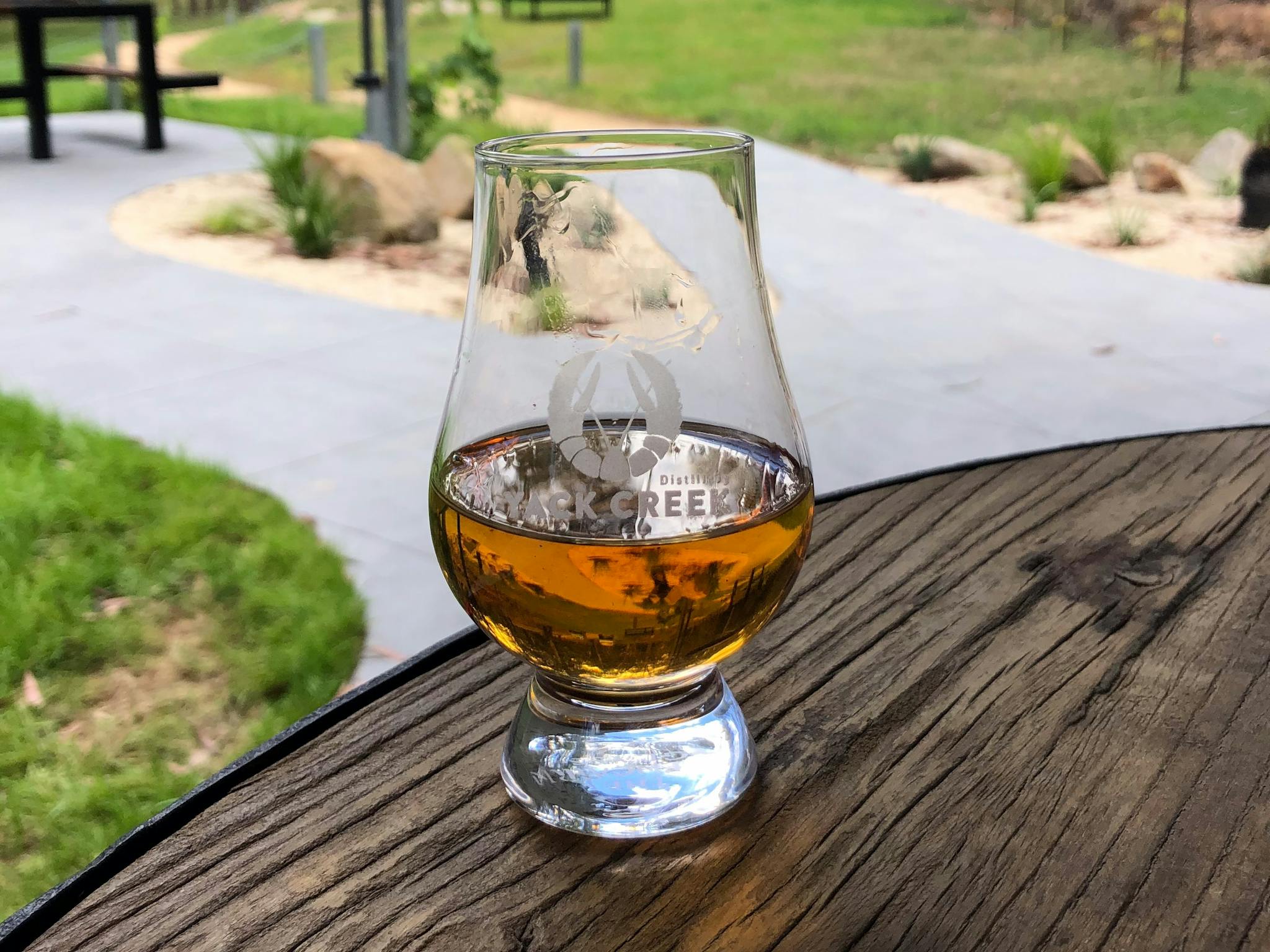 Whisky Glass view from Cellar Door