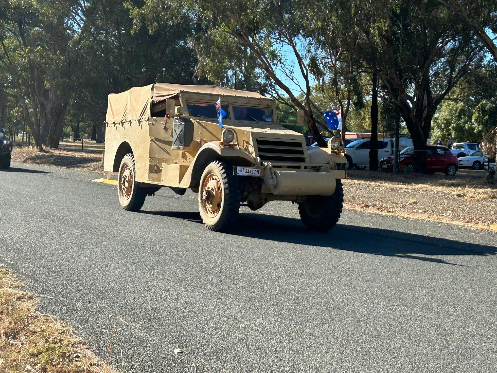WW2 White Scout Car