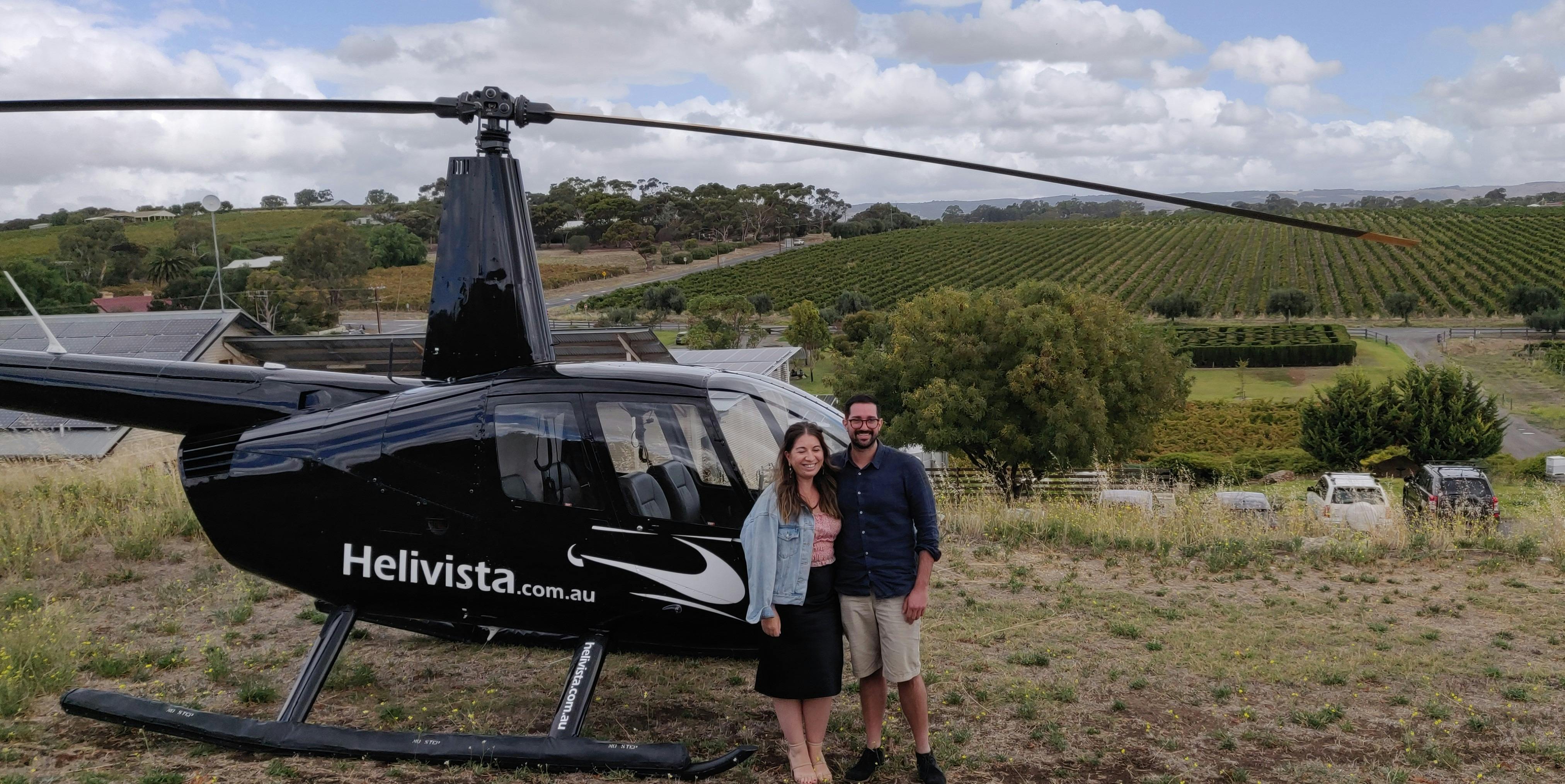 Take off from McLaren Vale