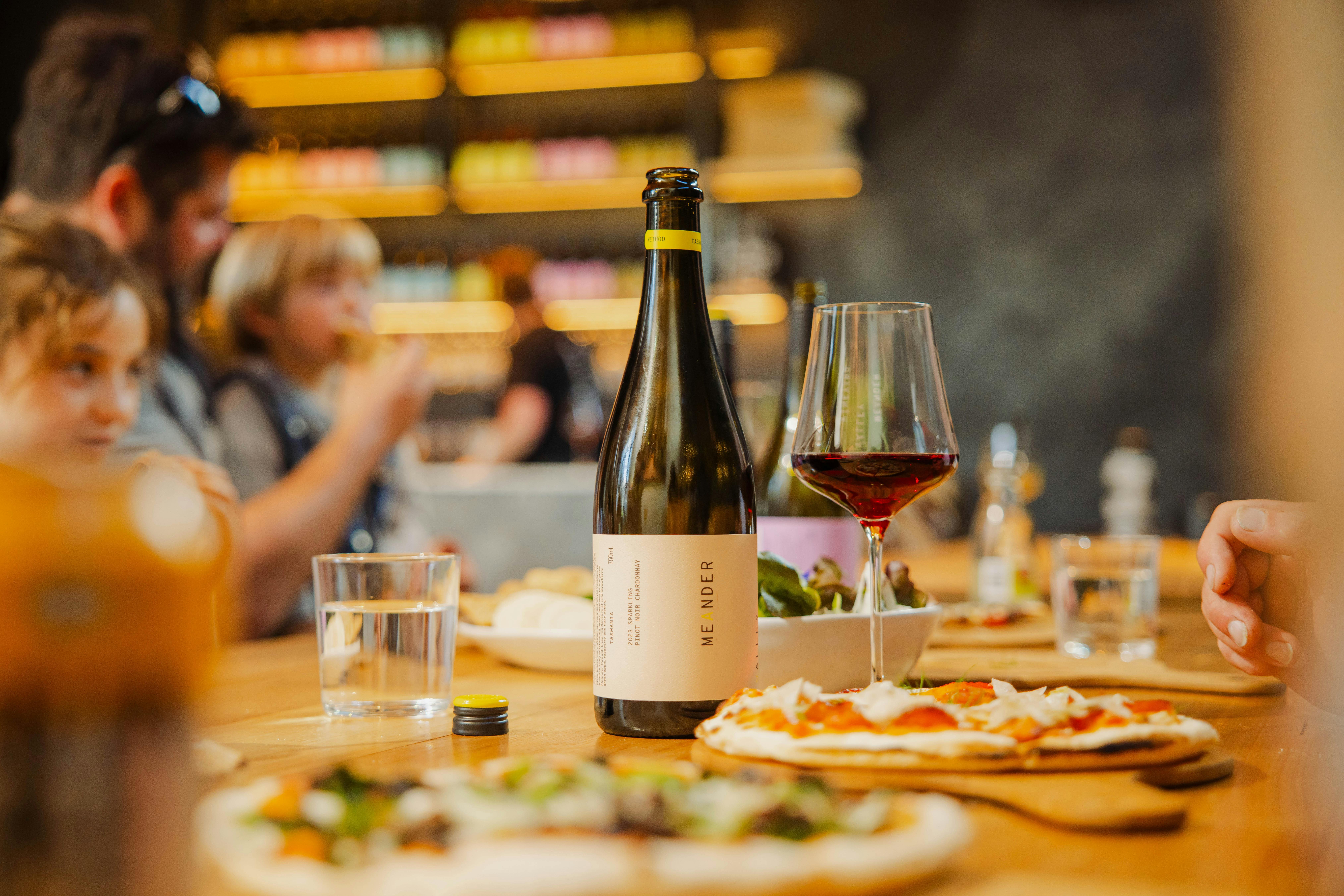 Cellar Door Indoor seating pizza